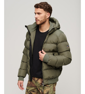 Superdry Bomber Sports Puffer grn