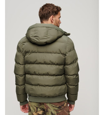 Superdry Bomber Sportpuffer groen