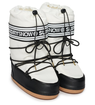 Superdry Weie Schneestiefel