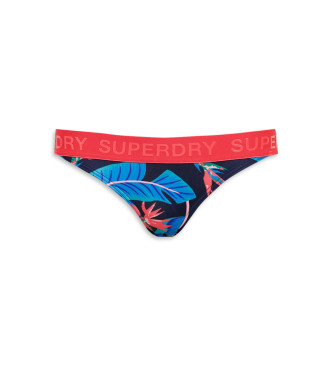 Superdry Fondo bikini classico blu scuro