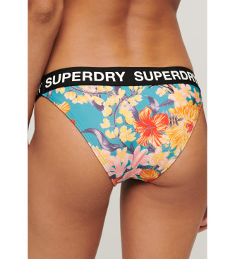 Superdry Slip bikini classico multicolore