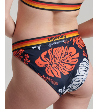 Superdry Bikini bottoms with navy Vintage logo