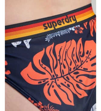 Superdry Bikini bottoms with navy Vintage logo