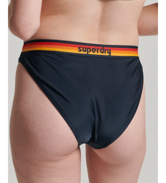 Superdry Bikini bottoms with navy Vintage logo