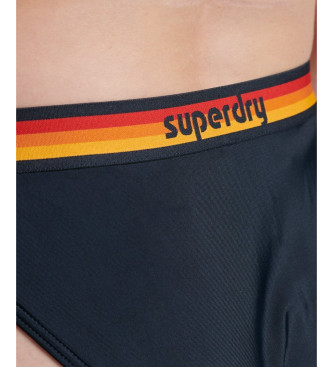 Superdry Bikini bottoms with navy Vintage logo