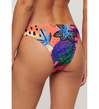 Superdry Flerfarvede tropiske, vovede bikinitrusser