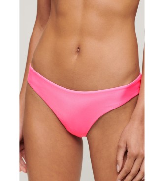 Superdry Brazilske spodnjice bikinija z rožnatim logotipom