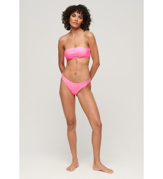 Superdry Brasilianske bikinitrusser med pink logo