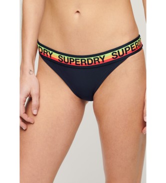Superdry Bikinitrusser med logo Classics sort