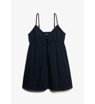 Superdry Broderie Cami Minikl�nning marinbl�