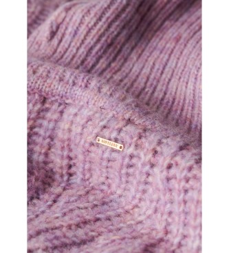 Superdry Jersey Brushed Rib Slouch rosa