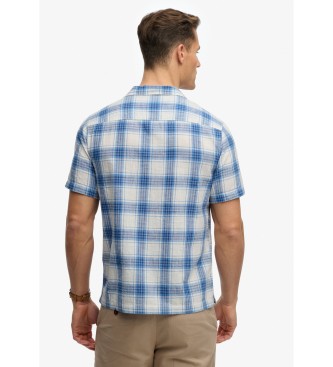 Superdry Camisa Cabana Check azul