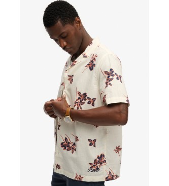 Superdry Chemise Cabana Poolside blanche