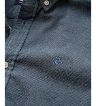 Superdry Koszula Classic Needle niebieska