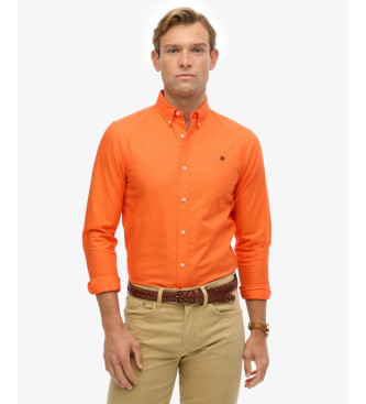 Superdry Klassisk Oxfordskjorta orange