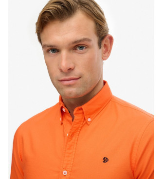Superdry Klassisk Oxfordskjorta orange