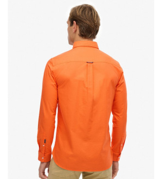 Superdry Klassisk Oxfordskjorta orange