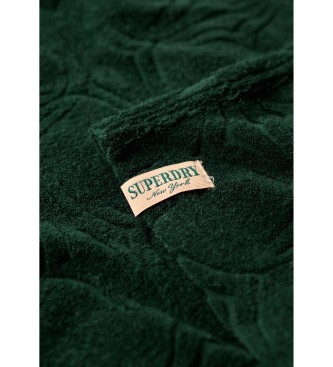 Superdry Camicia in spugna verde Country Club