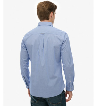 Superdry Essentials Lightweight Slim Fitted Shirt azul