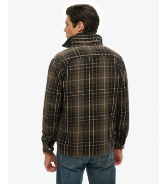 Superdry Camisa Merchant Heavy verde