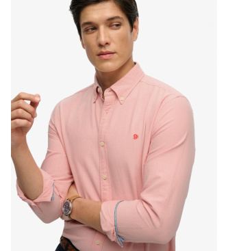 Superdry Chemise oxford rose preppy