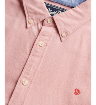Superdry Chemise oxford rose preppy