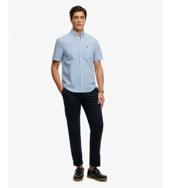 Superdry Preppy blå skjorte