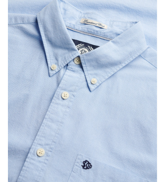 Superdry Preppy blå skjorte