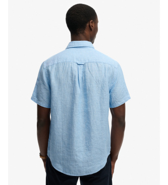 Superdry Skjorte Riviera lysebl�