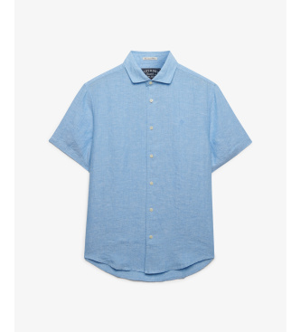 Superdry Skjorte Riviera lysebl�