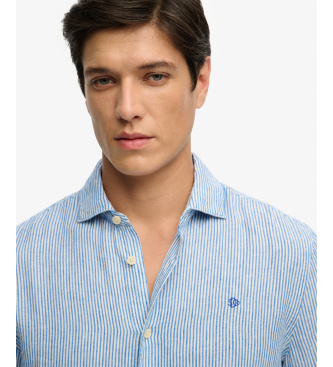 Superdry Riviera blue shirt