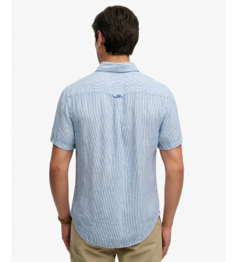 Superdry Riviera blue shirt