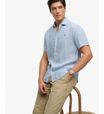 Superdry Riviera blue shirt