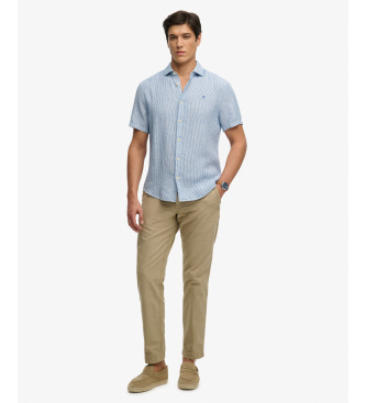 Superdry Riviera blue shirt