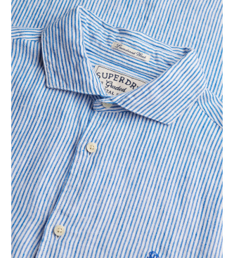 Superdry Riviera blue shirt