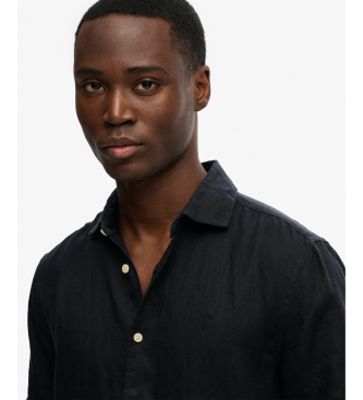 Superdry Camisa Riviera azul-marinho