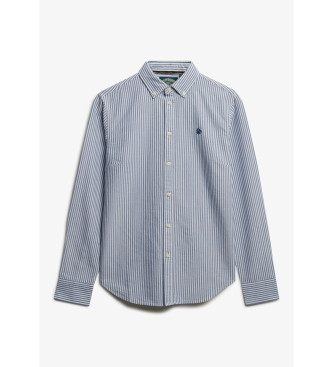 Superdry Slim fit oxford shirt blue