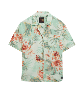 Superdry Beach Resort grnes Hemd