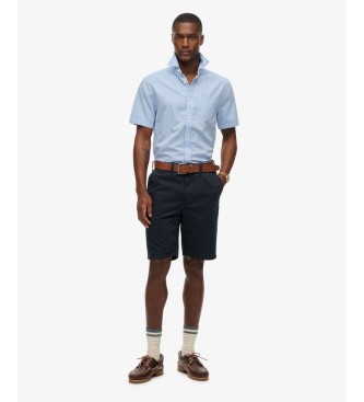 Superdry Camisa City Cotton Linen azul