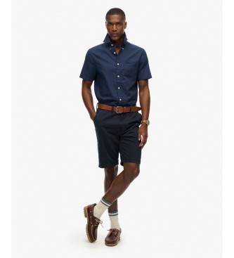 Superdry Navy Linen City Shirt
