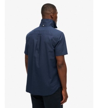 Superdry Navy Linen City Shirt