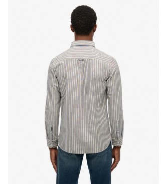 Superdry Klasi?na srajca Oxford mornarsko modre ?rte