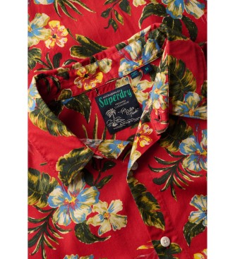 Superdry Hawaii-Hemd rot