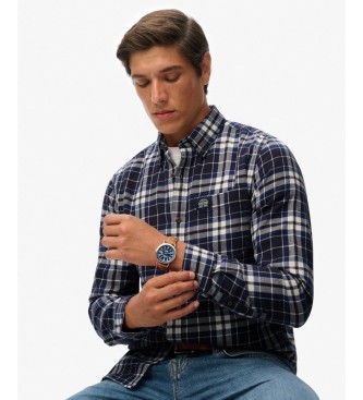 Superdry Blue Lumberjack Shirt