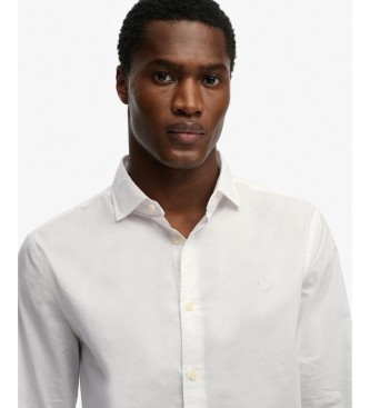 Superdry Cut Away White Poplin Shirt