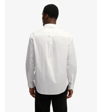 Superdry Cut Away White Poplin Shirt