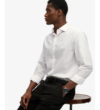 Superdry Cut Away White Poplin Shirt