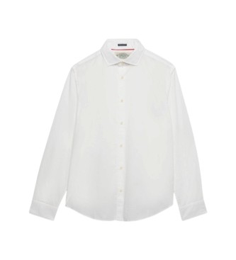 Superdry Cut Away White Poplin Shirt