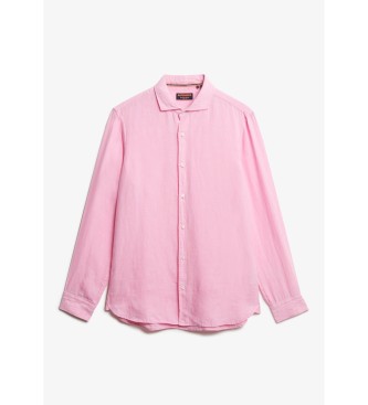 Superdry Różowa koszula na wakacje