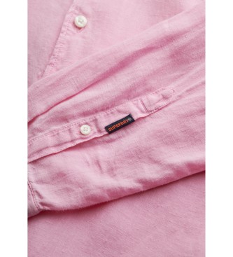 Superdry Różowa koszula na wakacje